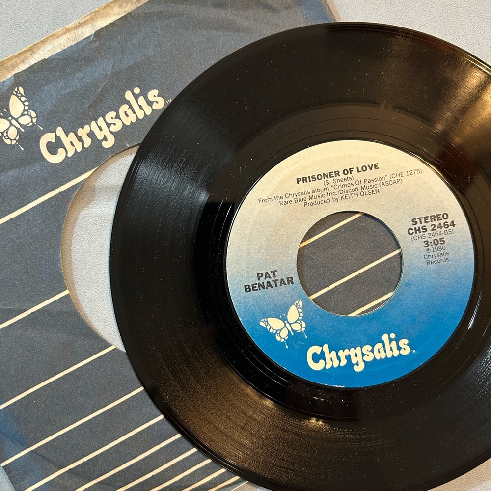 Chrysalis Vinyl Record - Pat Benatar